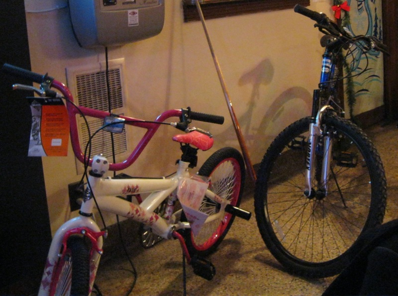 Pictured: Two Bikes Donated to Salvation Army!